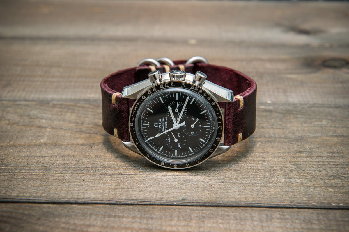 CC Burgundy watch strap