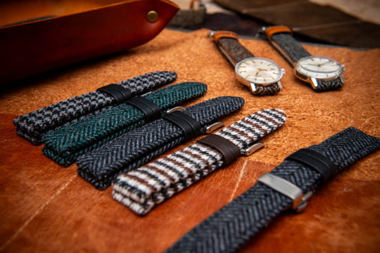 Watch strap, watch band, leather watch strap, leather watch band, finwatchstraps