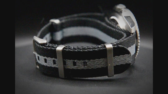 Military Nylon Watch Strap, Army Style Single Pass Watch Band by FinWatchStraps®,watch lugs 20 mm,22 mm.