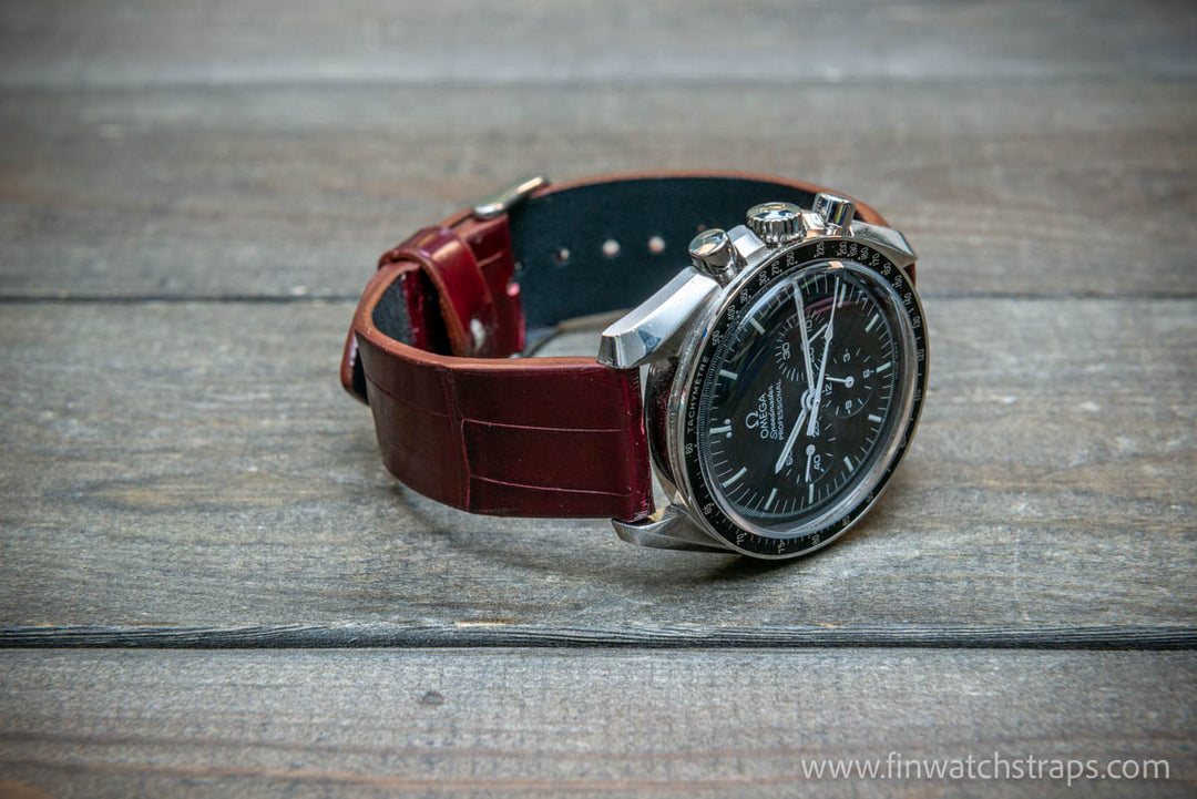 Watch strap, watch band, leather watch strap, leather watch band, finwatchstraps