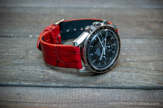 Watch strap, watch band, leather watch strap, leather watch band, finwatchstraps