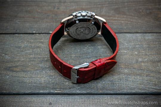 Watch strap, watch band, leather watch strap, leather watch band, finwatchstraps