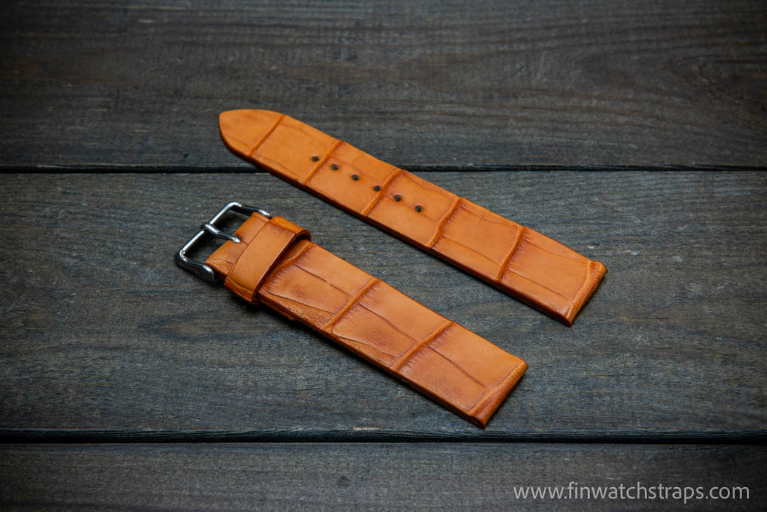 Watch strap, watch band, leather watch strap, leather watch band, finwatchstraps
