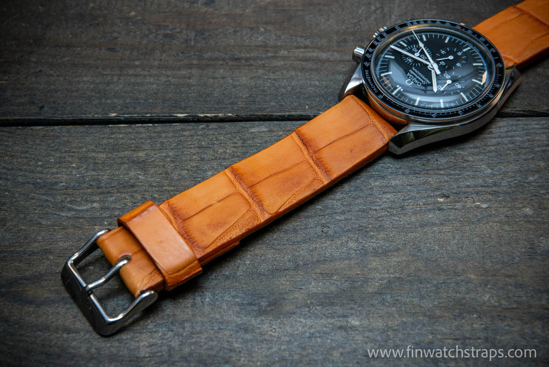 Watch strap, watch band, leather watch strap, leather watch band, finwatchstraps