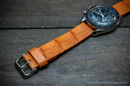 Watch strap, watch band, leather watch strap, leather watch band, finwatchstraps
