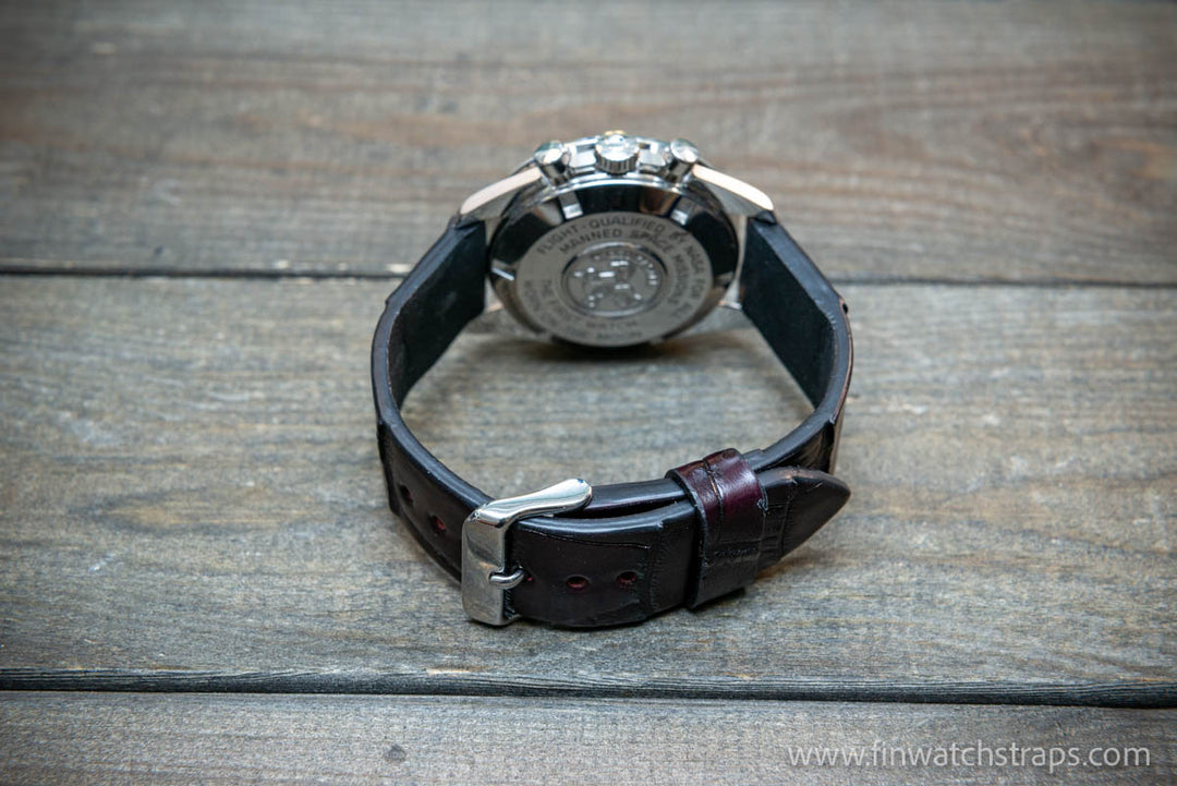 Watch strap, watch band, leather watch strap, leather watch band, finwatchstraps