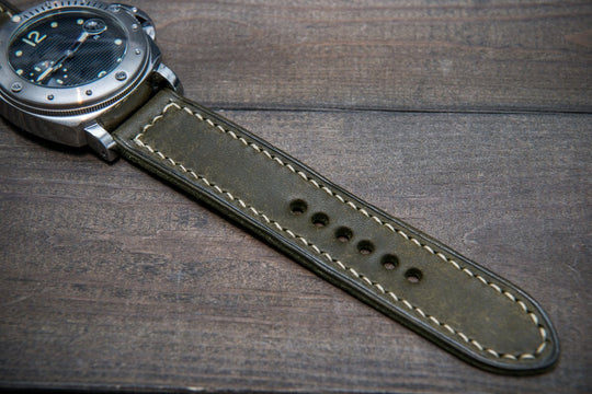 Watch strap, watch band, leather watch strap, leather watch band, finwatchstraps