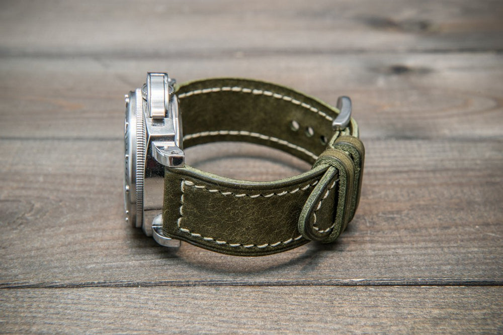 Watch strap, watch band, leather watch strap, leather watch band, finwatchstraps