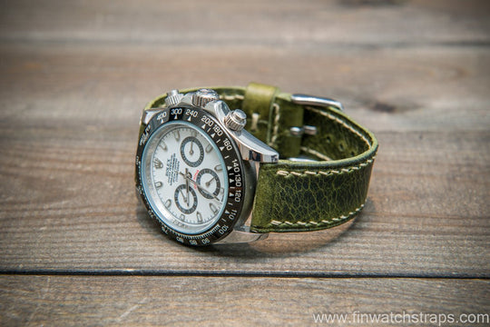 Watch strap, watch band, leather watch strap, leather watch band, finwatchstraps