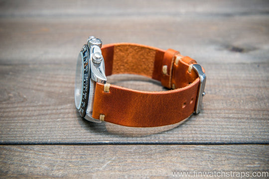Watch strap, watch band, leather watch strap, leather watch band, finwatchstraps