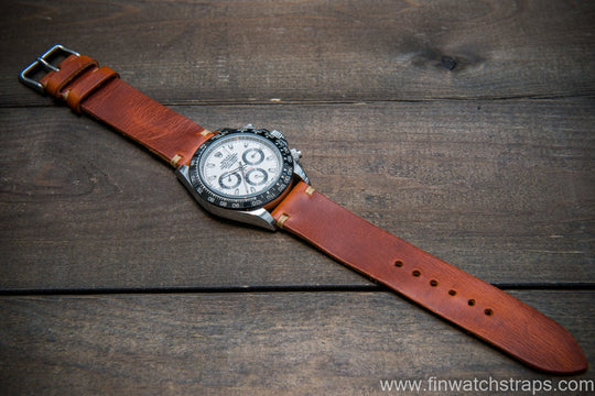 Watch strap, watch band, leather watch strap, leather watch band, finwatchstraps