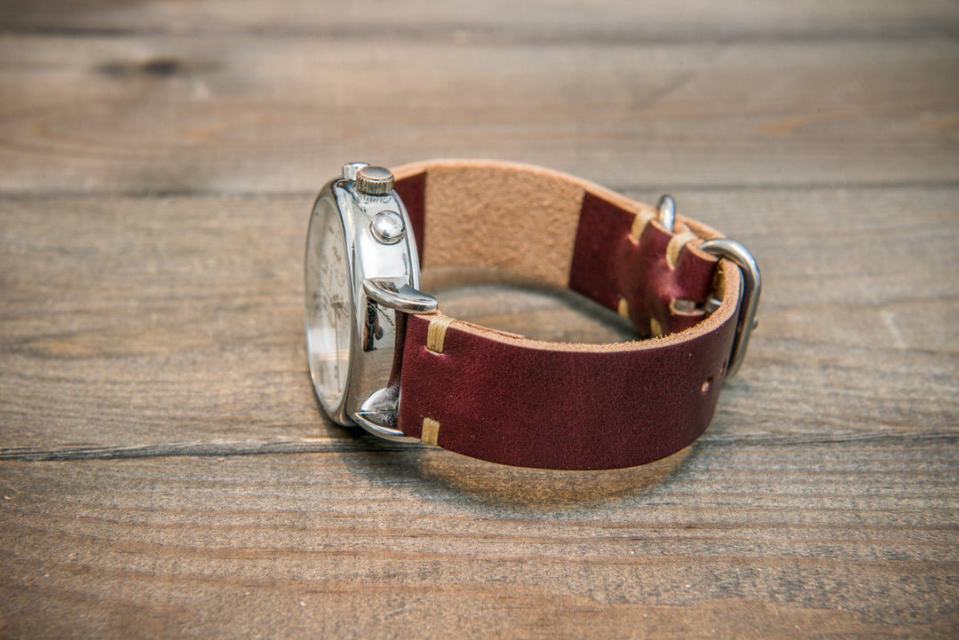 Watch strap, watch band, leather watch strap, leather watch band, finwatchstraps