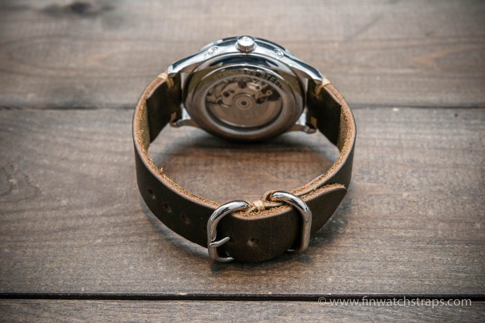 Watch strap, watch band, leather watch strap, leather watch band, finwatchstraps