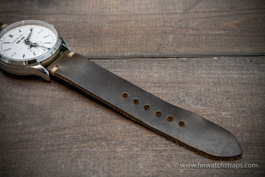 Watch strap, watch band, leather watch strap, leather watch band, finwatchstraps
