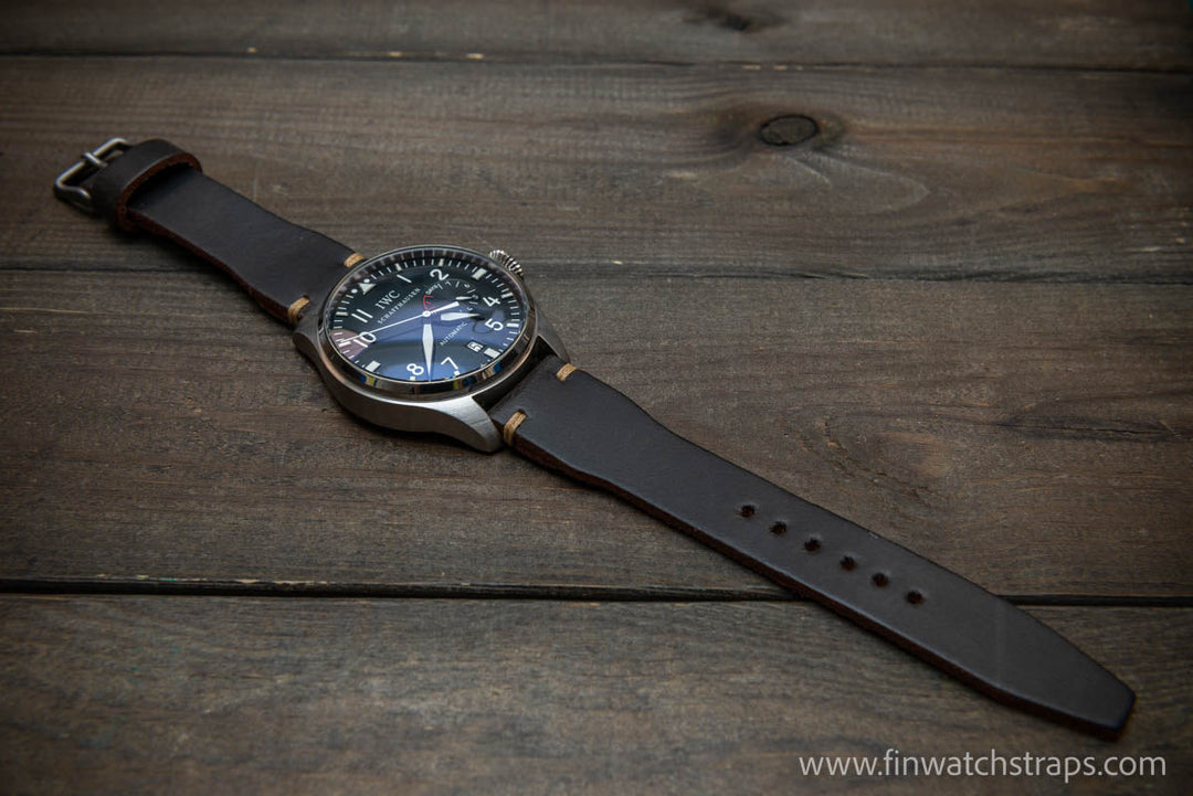 Watch strap, watch band, leather watch strap, leather watch band, finwatchstraps