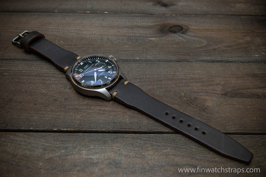 Watch strap, watch band, leather watch strap, leather watch band, finwatchstraps