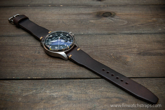 Watch strap, watch band, leather watch strap, leather watch band, finwatchstraps