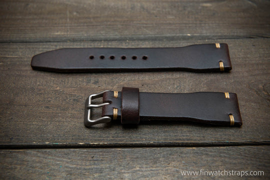 Watch strap, watch band, leather watch strap, leather watch band, finwatchstraps