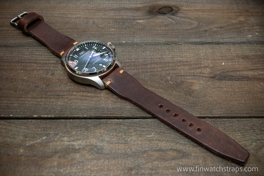 Watch strap, watch band, leather watch strap, leather watch band, finwatchstraps