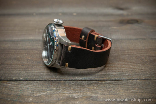 Watch strap, watch band, leather watch strap, leather watch band, finwatchstraps