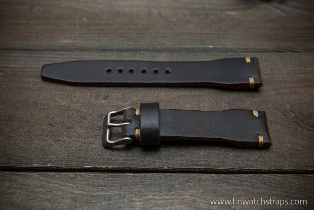 Watch strap, watch band, leather watch strap, leather watch band, finwatchstraps