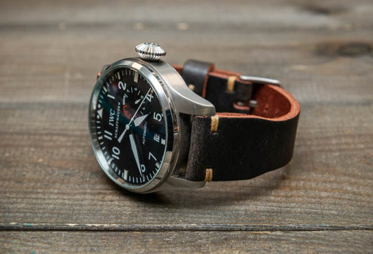 Watch strap, watch band, leather watch strap, leather watch band, finwatchstraps
