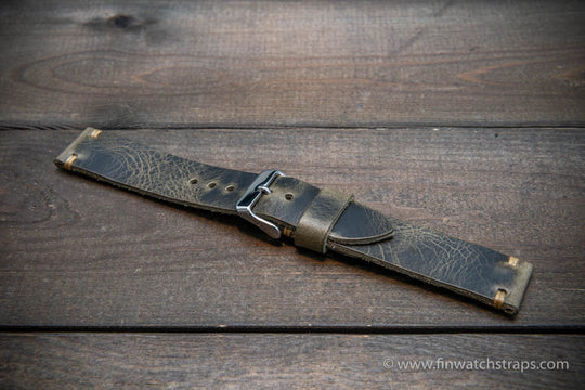 Watch strap, watch band, leather watch strap, leather watch band, finwatchstraps