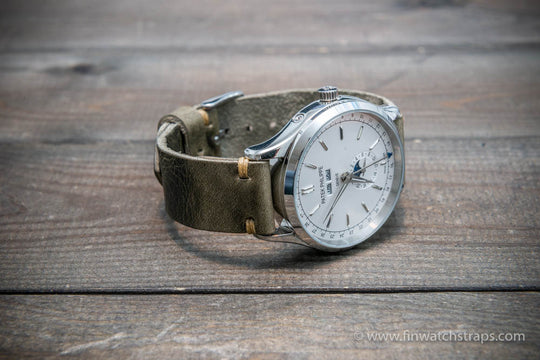 Watch strap, watch band, leather watch strap, leather watch band, finwatchstraps