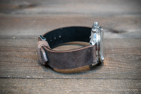Watch strap, watch band, leather watch strap, leather watch band, finwatchstraps