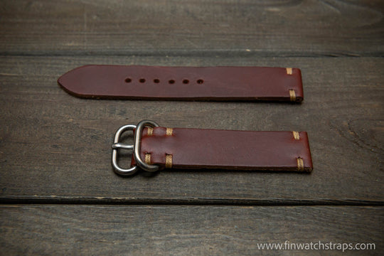 Watch strap, watch band, leather watch strap, leather watch band, finwatchstraps