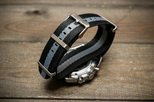 Military Nylon Watch Strap, Army Style Single Pass Watch Band by FinWatchStraps®,watch lugs 20 mm,22 mm. - finwatchstraps