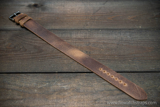 Watch strap, watch band, leather watch strap, leather watch band, finwatchstraps