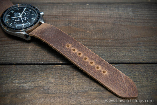 Watch strap, watch band, leather watch strap, leather watch band, finwatchstraps