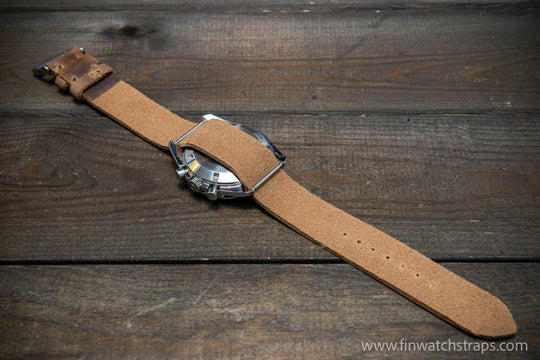 Watch strap, watch band, leather watch strap, leather watch band, finwatchstraps