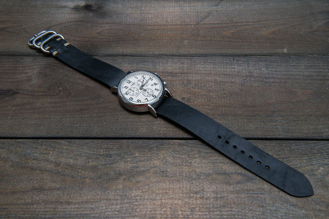 Watch strap, watch band, leather watch strap, leather watch band, finwatchstraps