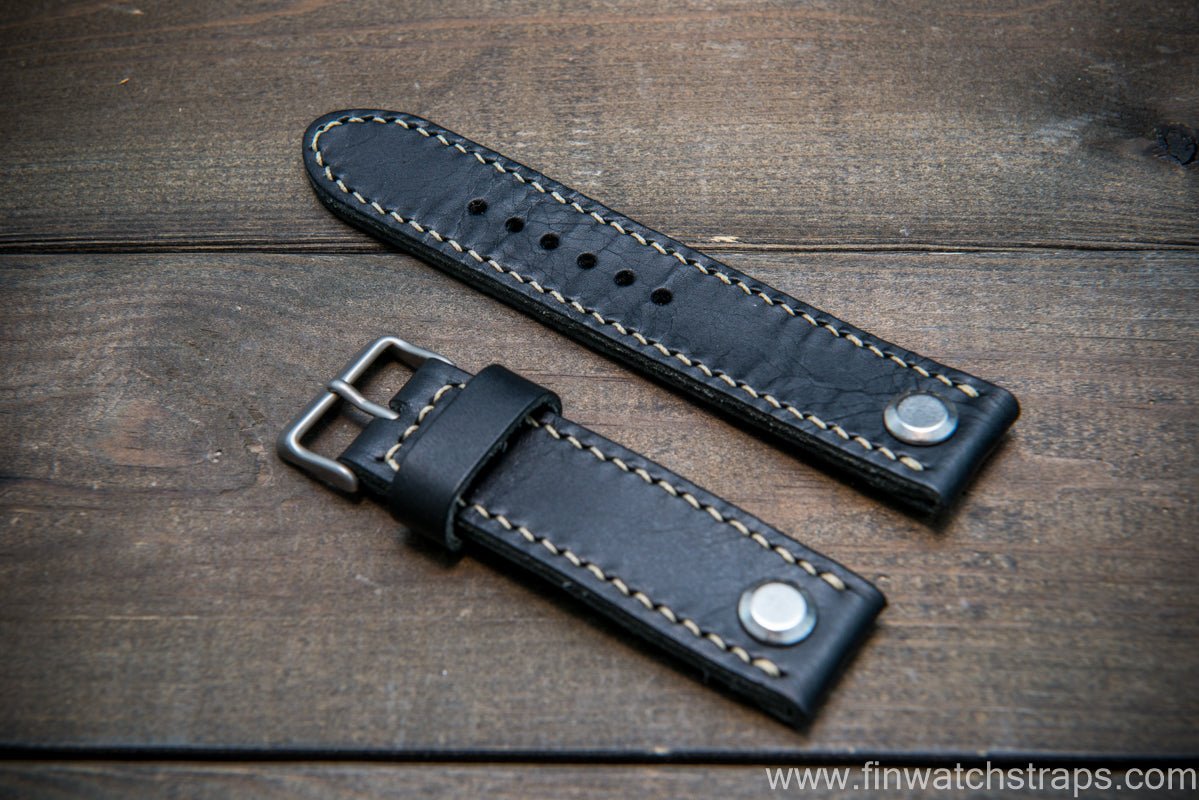 Watch strap, watch band, leather watch strap, leather watch band, finwatchstraps