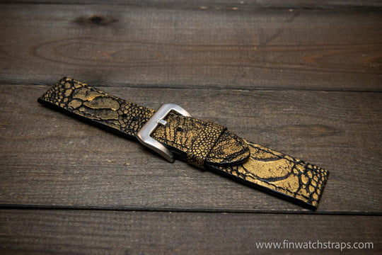 Watch strap, watch band, leather watch strap, leather watch band, finwatchstraps