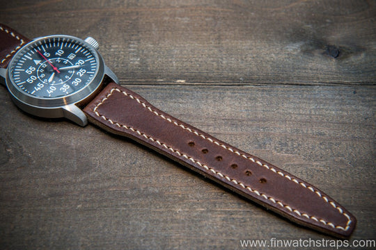 Watch strap, watch band, leather watch strap, leather watch band, finwatchstraps