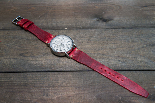 Watch strap, watch band, leather watch strap, leather watch band, finwatchstraps