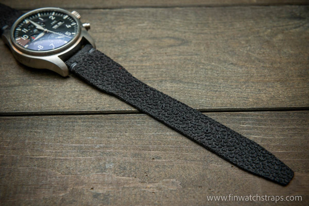 Watch strap, watch band, leather watch strap, leather watch band, finwatchstraps