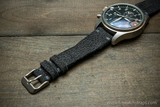 Watch strap, watch band, leather watch strap, leather watch band, finwatchstraps
