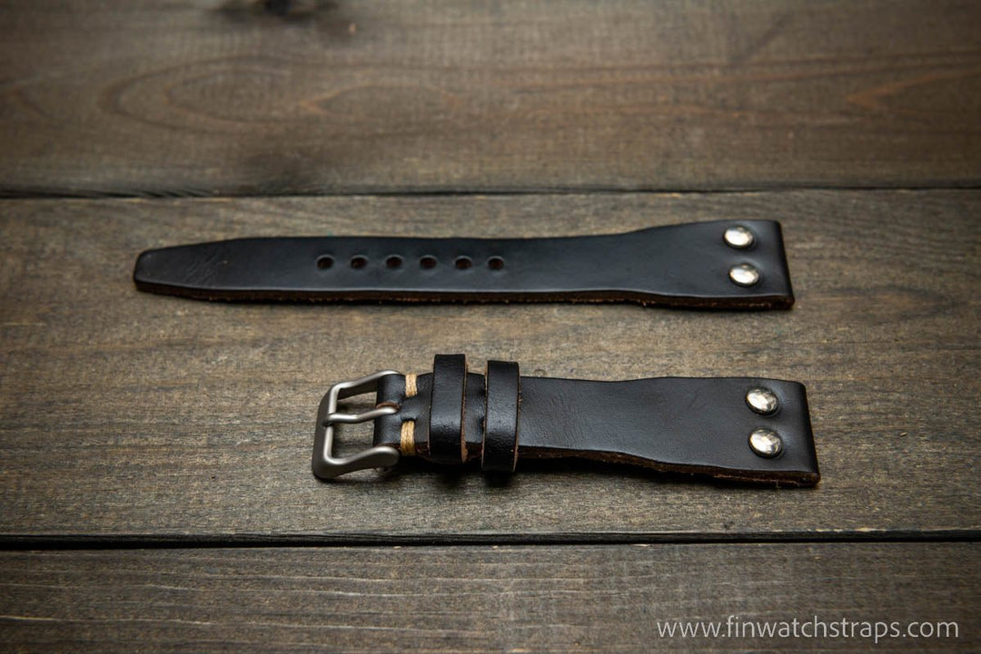 Watch strap, watch band, leather watch strap, leather watch band, finwatchstraps