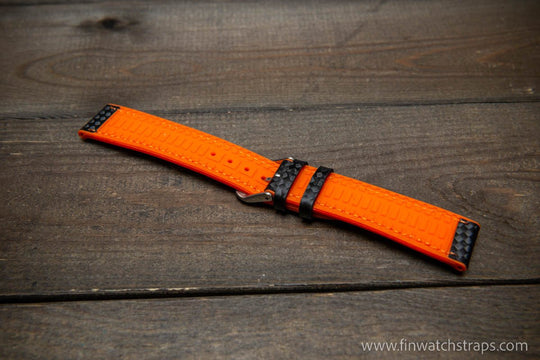 Watch strap, watch band, leather watch strap, leather watch band, finwatchstraps