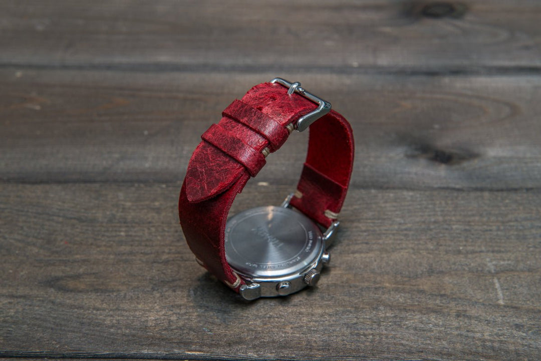 Watch strap, watch band, leather watch strap, leather watch band, finwatchstraps
