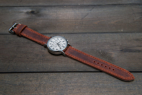 Watch strap, watch band, leather watch strap, leather watch band, finwatchstraps