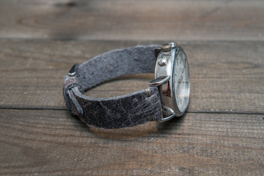 Watch strap, watch band, leather watch strap, leather watch band, finwatchstraps