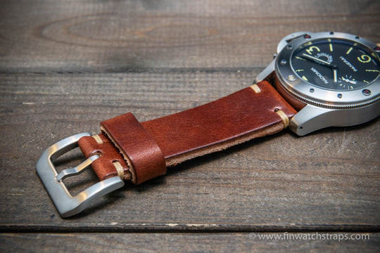 Watch strap, watch band, leather watch strap, leather watch band, finwatchstraps