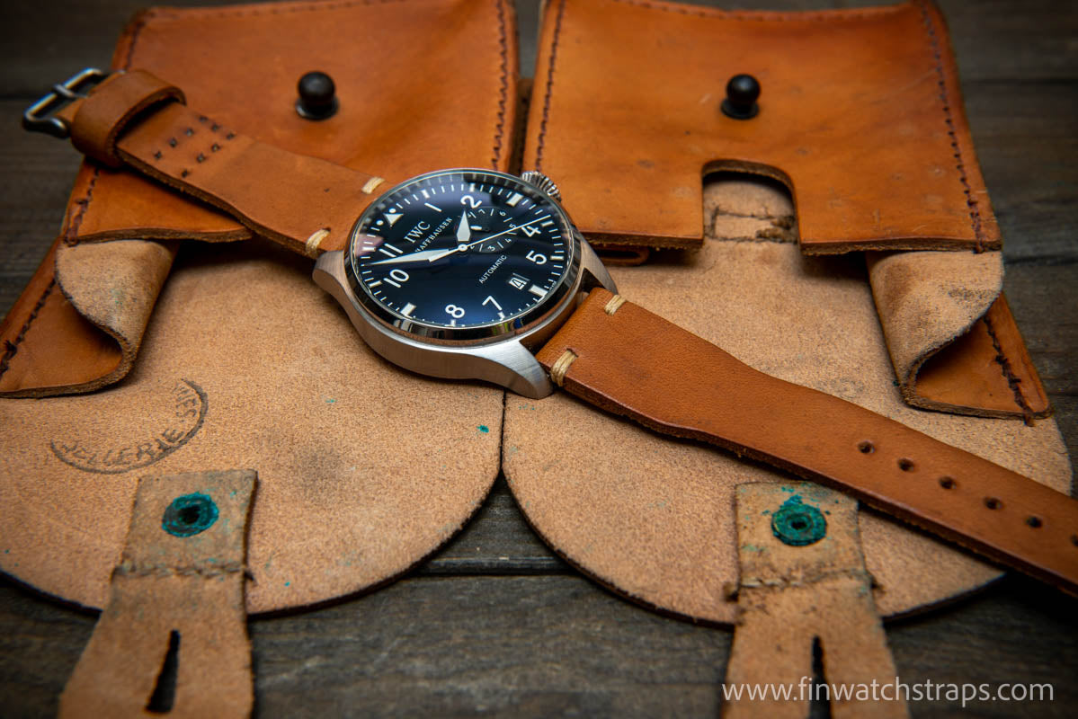 Origin and Characteristics of Military Leather Used in FinWatchStraps