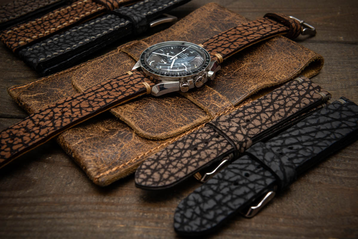 Bison Leather Watch Straps
