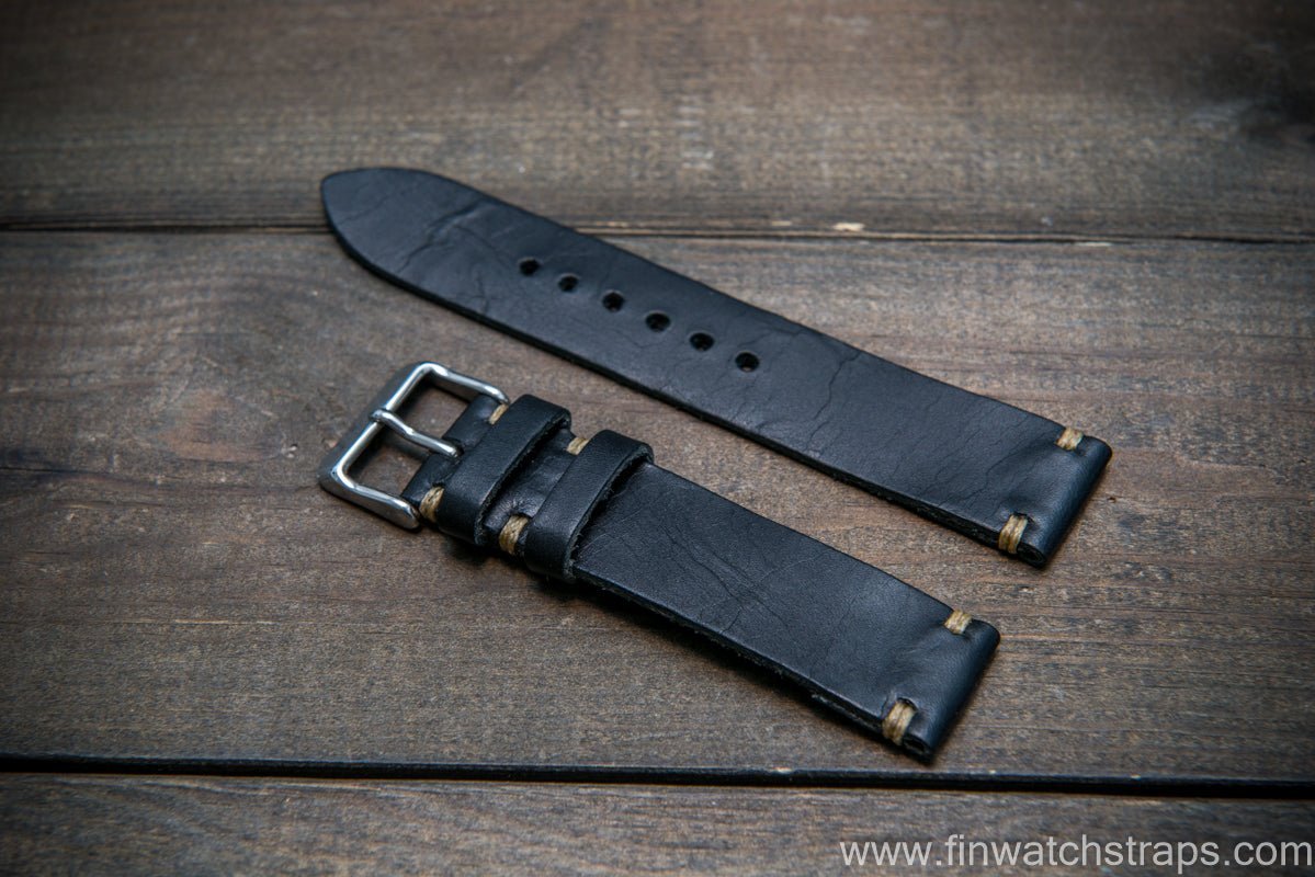 Badalassi Black wax - finwatchstraps